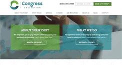 Desktop Screenshot of congresscollection.com